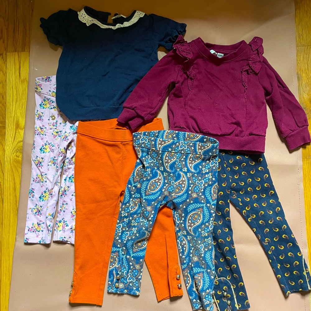 Janie & Jack Bundle 12-18 and 18-24 M